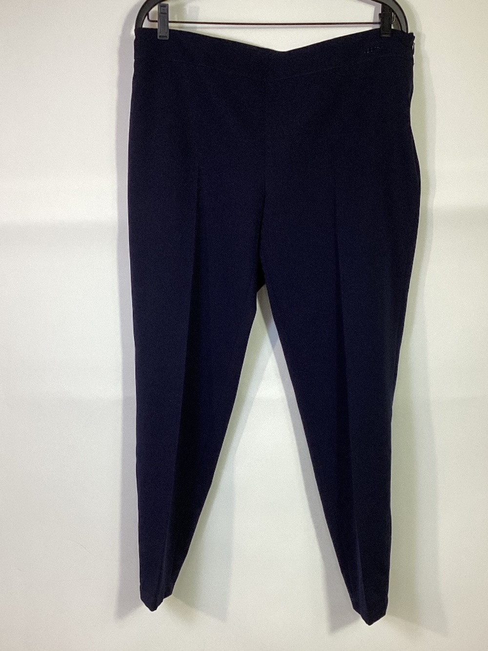 Seventy Sergio Tegon  Navy Tapered Women's Pants Sz 48 IT / 12-14 US